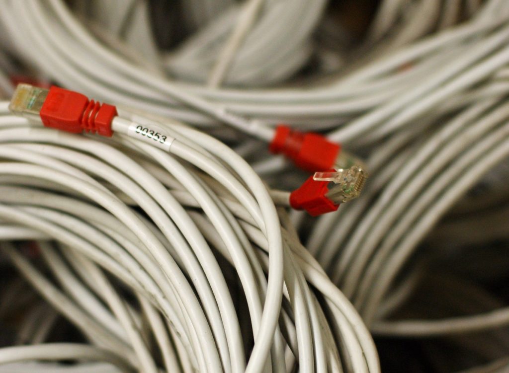garden office network cat5e cat6