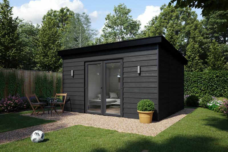 Black Garden Room
