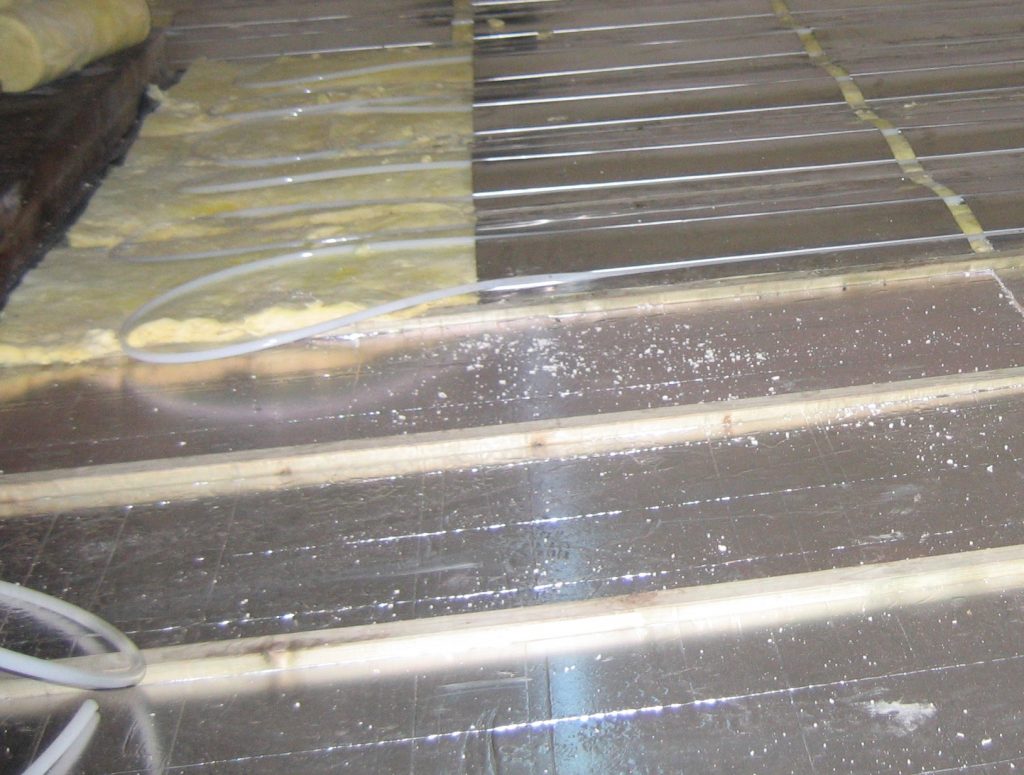 Garden Room Floor Insulation