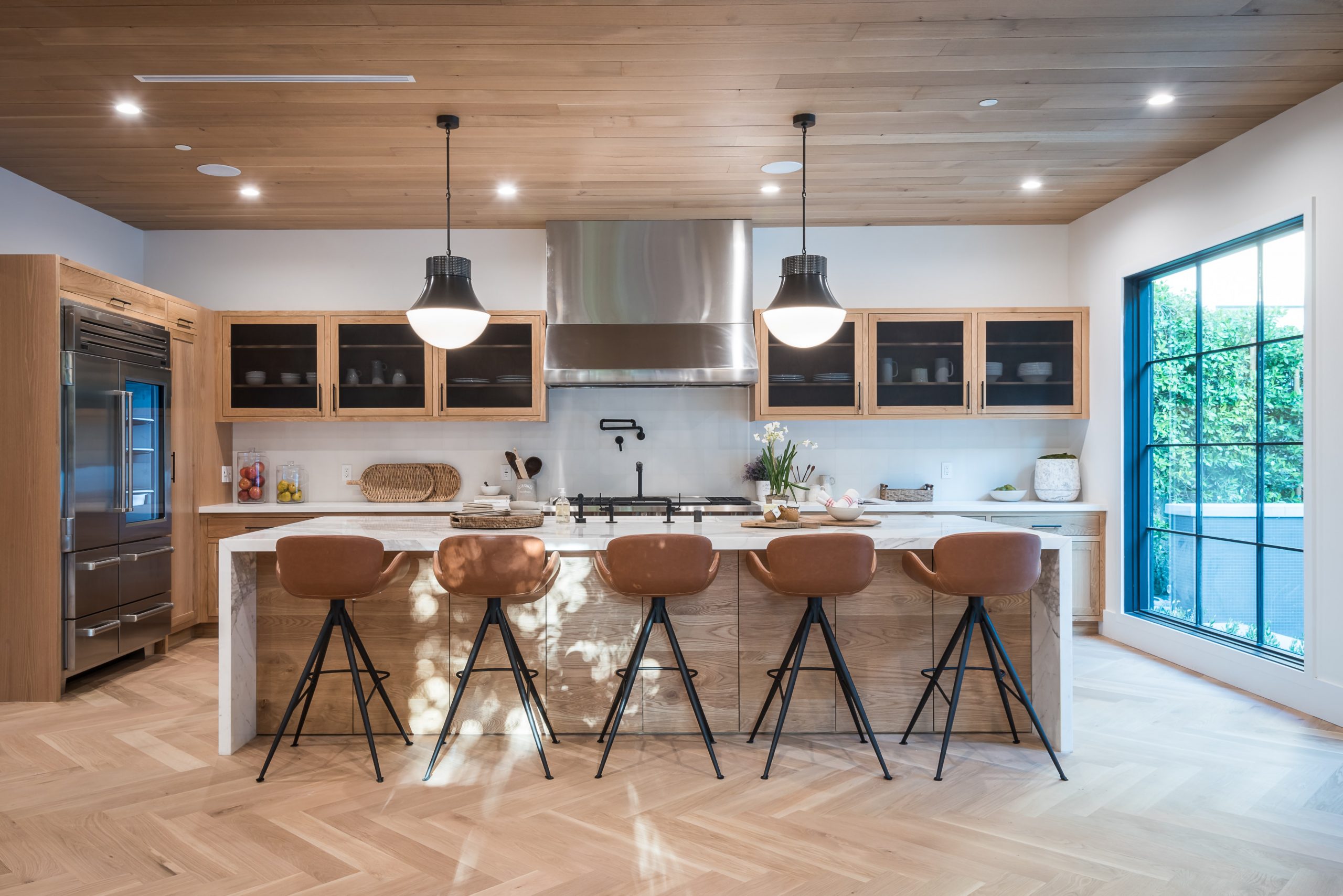 garden room kitchen